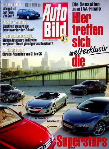 Deckblatt Auto Bild (40/2003)